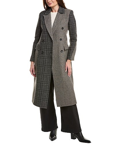 Wool-Blend Medium Trench Coat | Rue La La