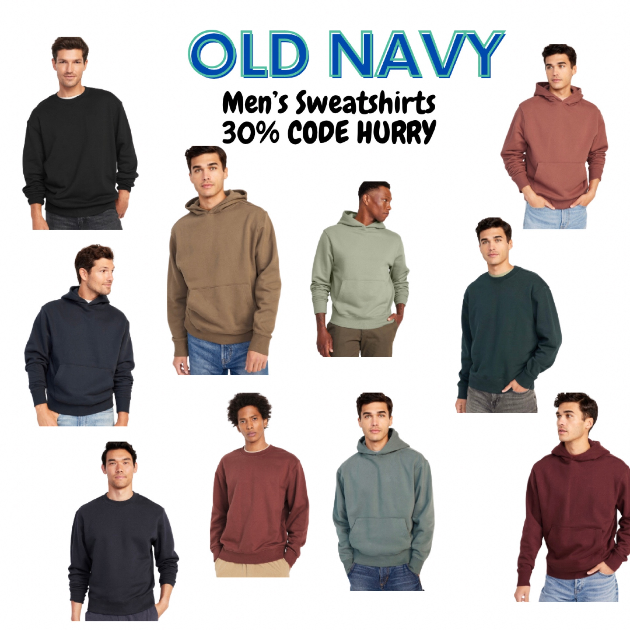 My husband stocked up on these sweatshirts last year and he's usually a Sam's or Costco sweatshirt guy! Code: HURRY takes 30% off & makes these between $24-$28. 15+ color options!

#LTKfamily #LTKSale #LTKmens