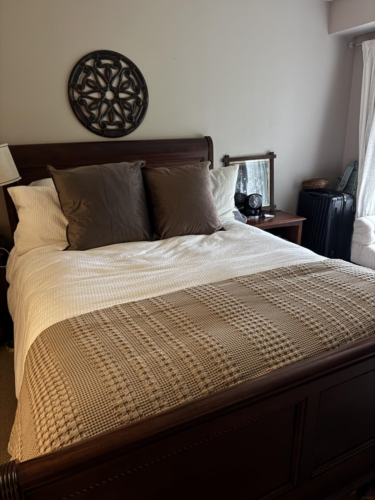 MIULEE Pack of 2 Christmas Decorative Velvet Throw Pillow Cover Soft Pillowcase Solid Square Cush... | Amazon (US)