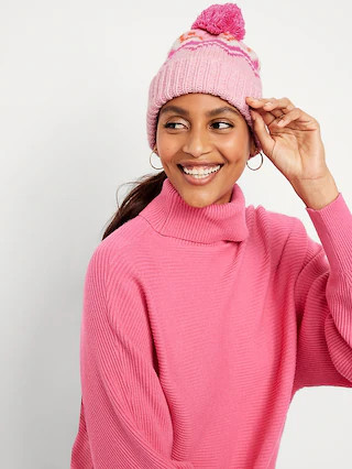 Fair Isle Beanie for Women | Old Navy (US)