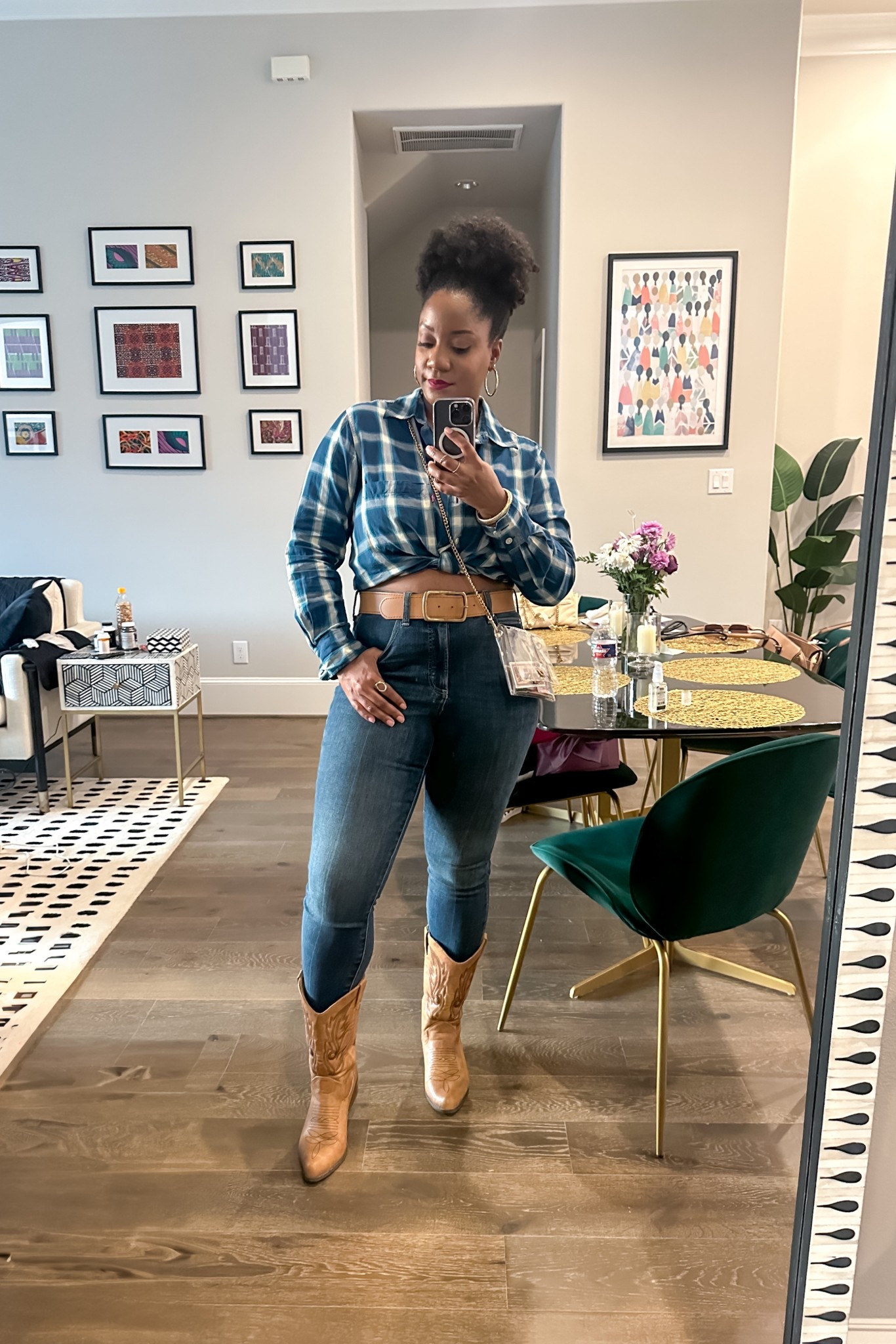 Wore to this year’s rodeo bbq cookoff. 🤠

rodeo outfit / Cowboy Carter tour look / flannel shirt outfit / long sleeve plaid shirt / western-inspired outfit / cowboy hat and boots outfit / country concert outfit / Nashville outfit idea / rustic chic outfit / cowgirl fashion / wide calf cowboy boots look / trendy western outfit / festival-ready look / country-chic outfit / stylish rodeo fashion / denim and boots outfit / casual western look / Amazon western outfit / Amazon cowboy boots / Amazon rodeo look / Amazon country concert outfit

#LTKFindsUnder50 #LTKMidsize #LTKSeasonal