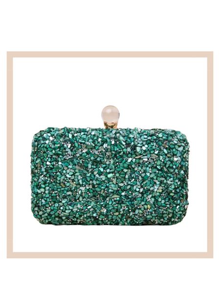 Green rhinestone box clutch bag purse 

#LTKitbag #LTKstyletip #LTKfindsunder100