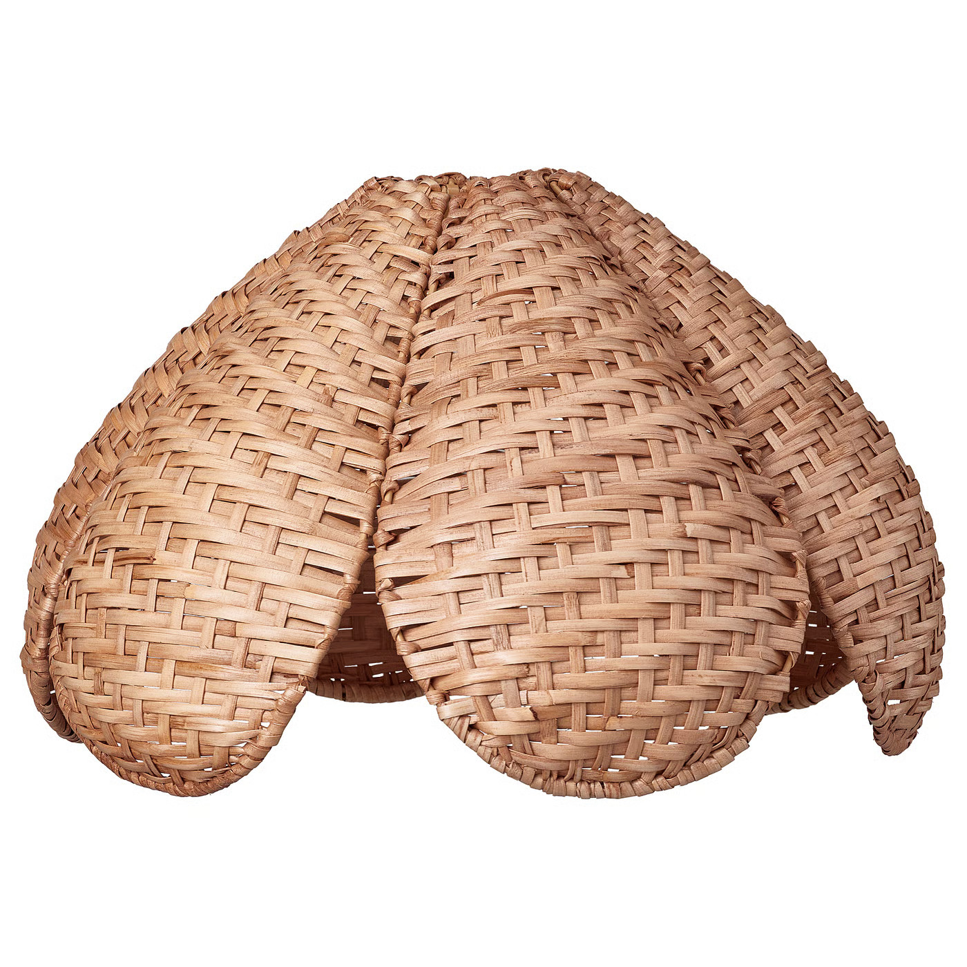 SANDKORN Pendant lamp shade, handmade/rattan, 17 3/4 " | IKEA US