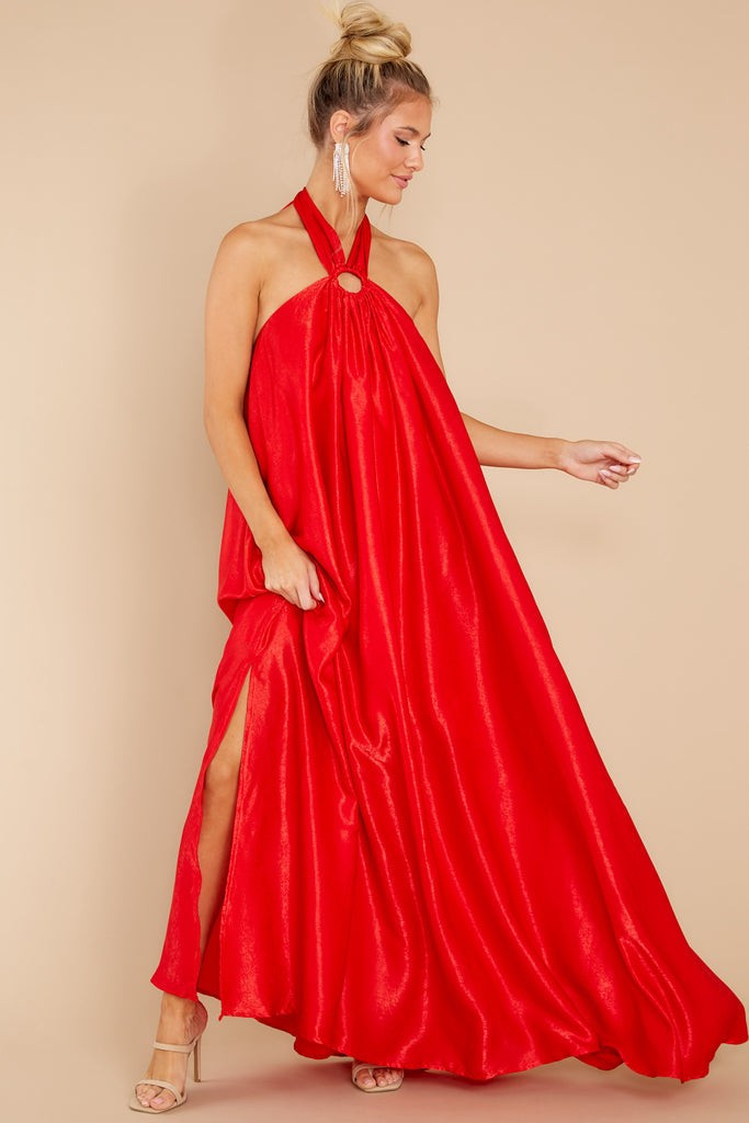 Covered By Love Red Maxi Dress | Red Dress 