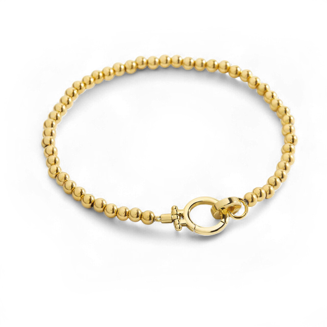 Mint Beaded Bracelet | Mint & Lily