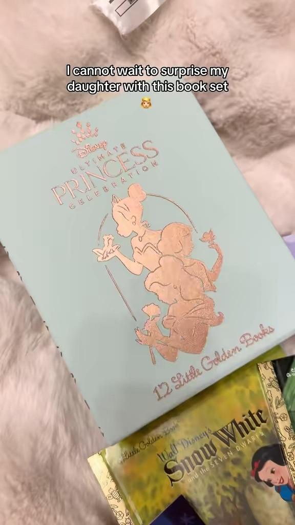 bedtime stories just got way easier with this disney princess little golden books box set—short, sweet, and actually keeps their attention. perfect gift idea that feels nostalgic but keeps them excited to read every night.

#LTKKids #LTKmomlife #LTKBaby