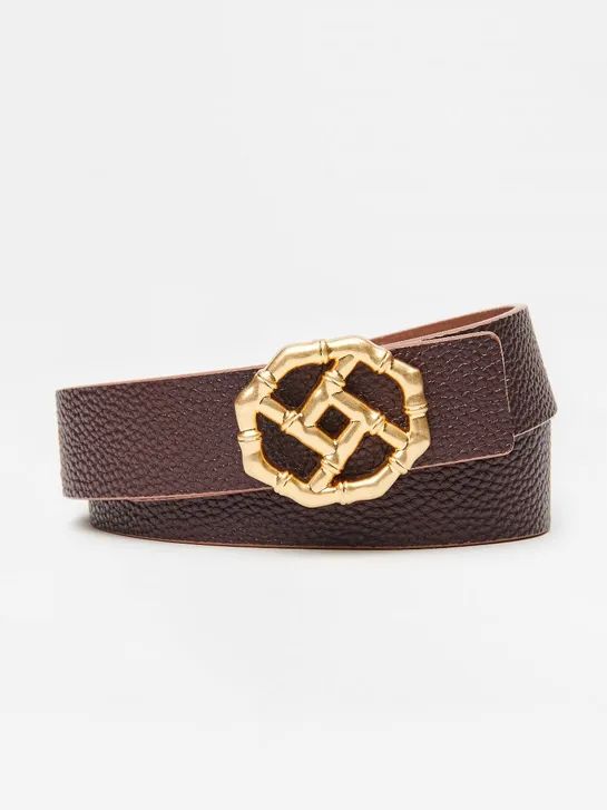 Ruby Reversible Leather Belt | J.McLaughlin