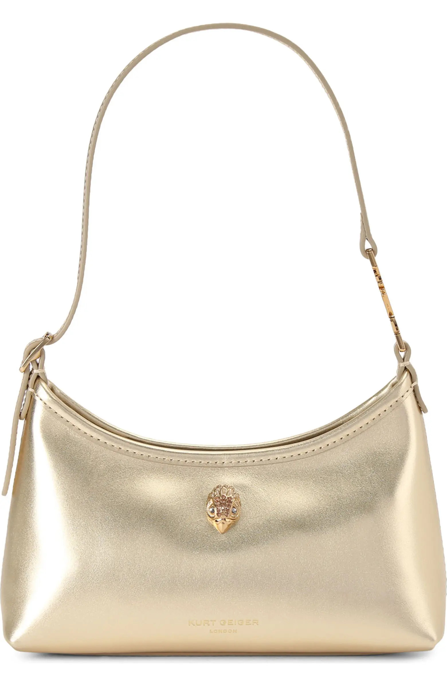 Kurt Sling Metallic Leather Shoulder Bag | Nordstrom