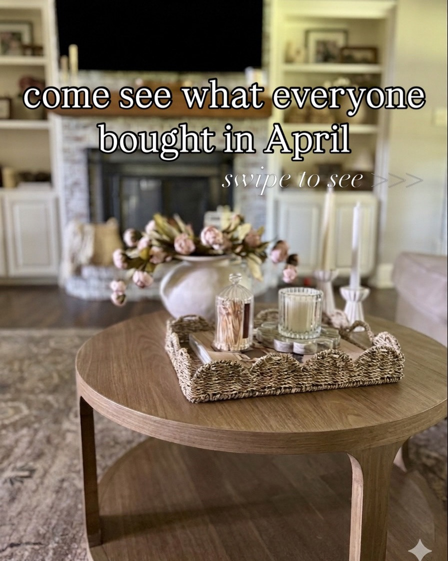 April best sellers! ✨

Rounded up a few of last month’s best sellers!  From pillow covers to rugs, candles, kitchen styling pieces and more!

#LTKHome #LTKSeasonal