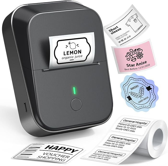 PM260 Label Maker Machine with Tape, 2 Inch Label Tape Maker Bluetooth Label Printer, Inkless Por... | Amazon (US)