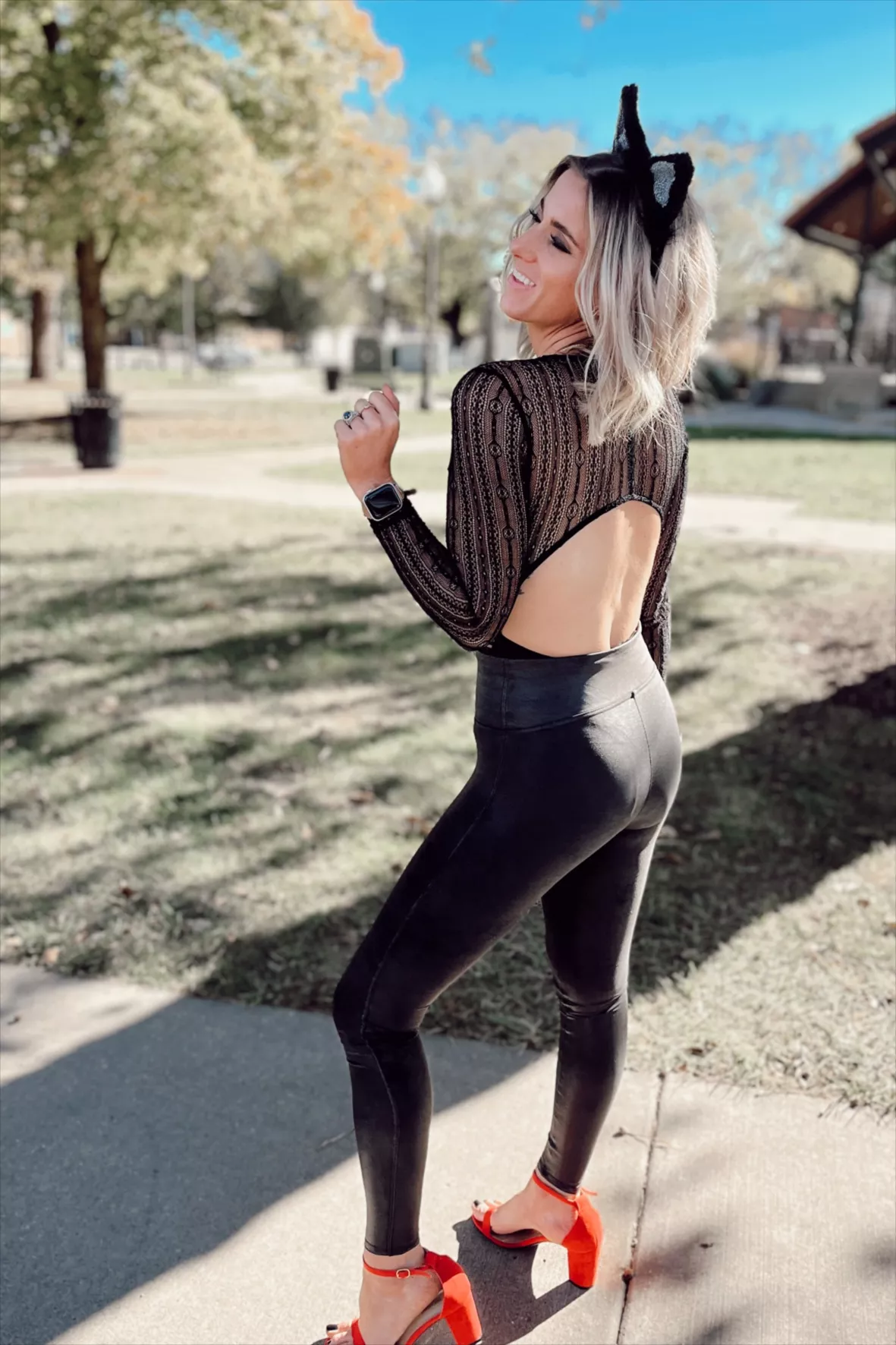 Faux Leather Legging in Black curated on LTK