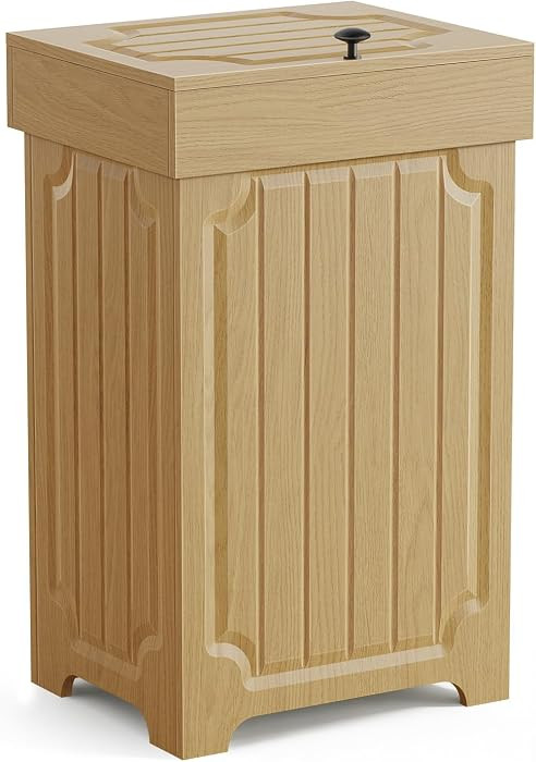 Dog Proof Kitchen Trash Can, 13 Gallon Garbage Can with Lid | Amazon (US)