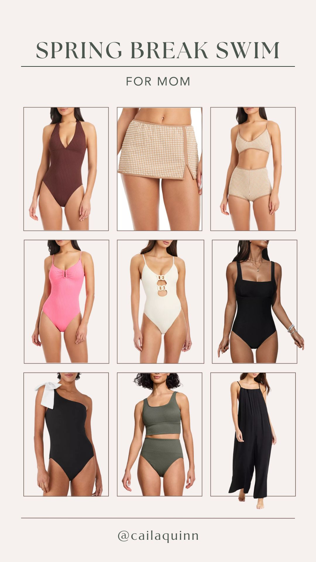 Spring break swimwear for mom! 

 #LTKSpringSale #LTKmomlife #LTKSwim