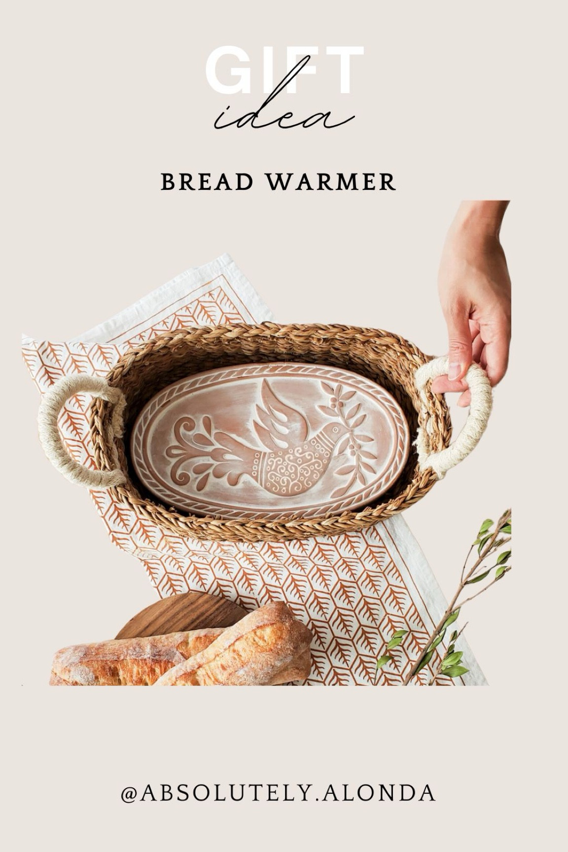 Add a cute tea towel and a fresh loaf from the bakery and you have the ultimate hostess gift!

#LTKGiftGuide #LTKHome #LTKHoliday