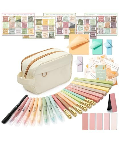 Mr. Pen- Bible Journaling Kit, Bible Study Supplies, No Bleed Bible Highlighters and Pens No Bleed, Bible Pens, Bible Journaling Kit for Gift, Bible Study Tools, Bible Study Kit, Mother's Day Gift | Amazon (US)