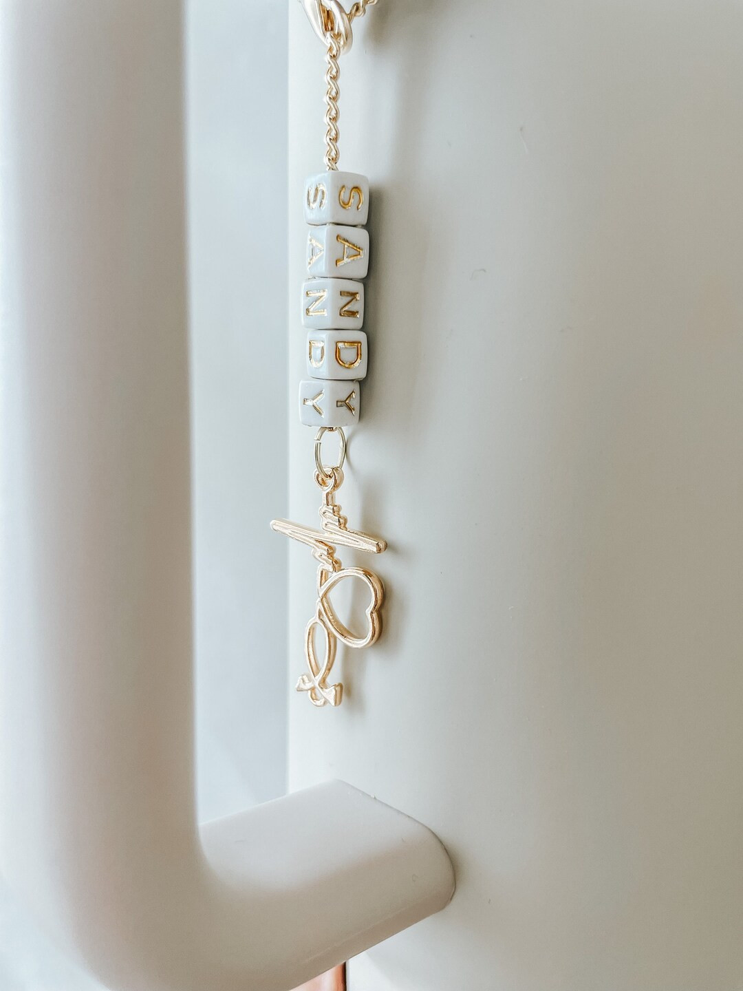 Stanley Tumbler Cup Charm Accessories for Water Bottle Stanley Cup Tumbler Handle Charm Stanley A... | Etsy (US)