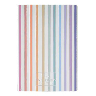 Watercolor Stripes PetitePlanner Goal Setting Journal | Erin Condren | Erin Condren