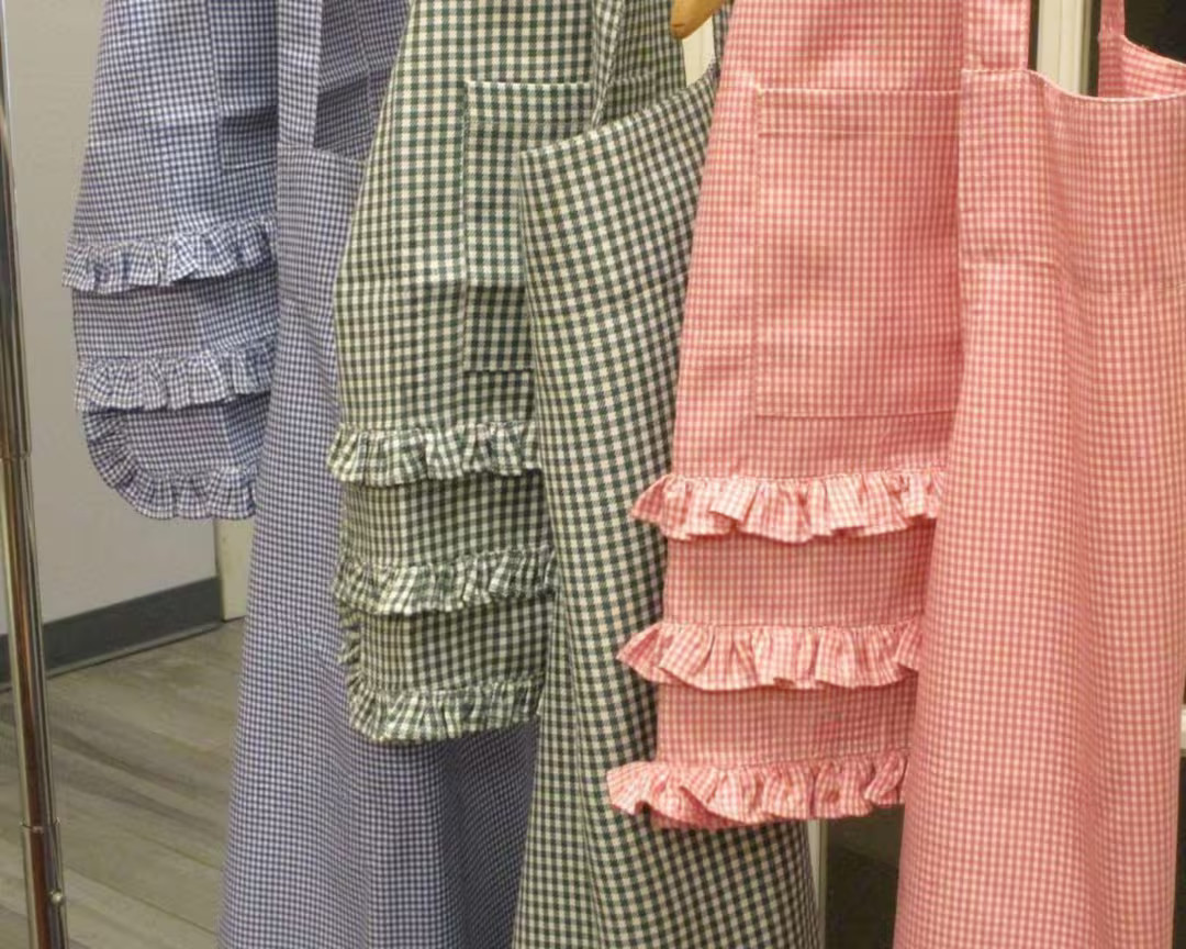 Adult Classic Gingham Apron - Etsy | Etsy (US)