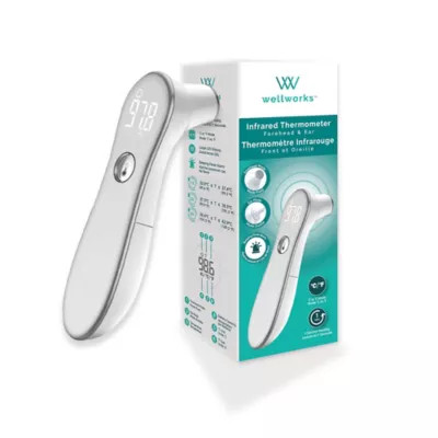 wellworks™ Infrared Forehead & Ear Thermometer  | Bed Bath and Beyond Canada | Bed Bath & Beyond Canada