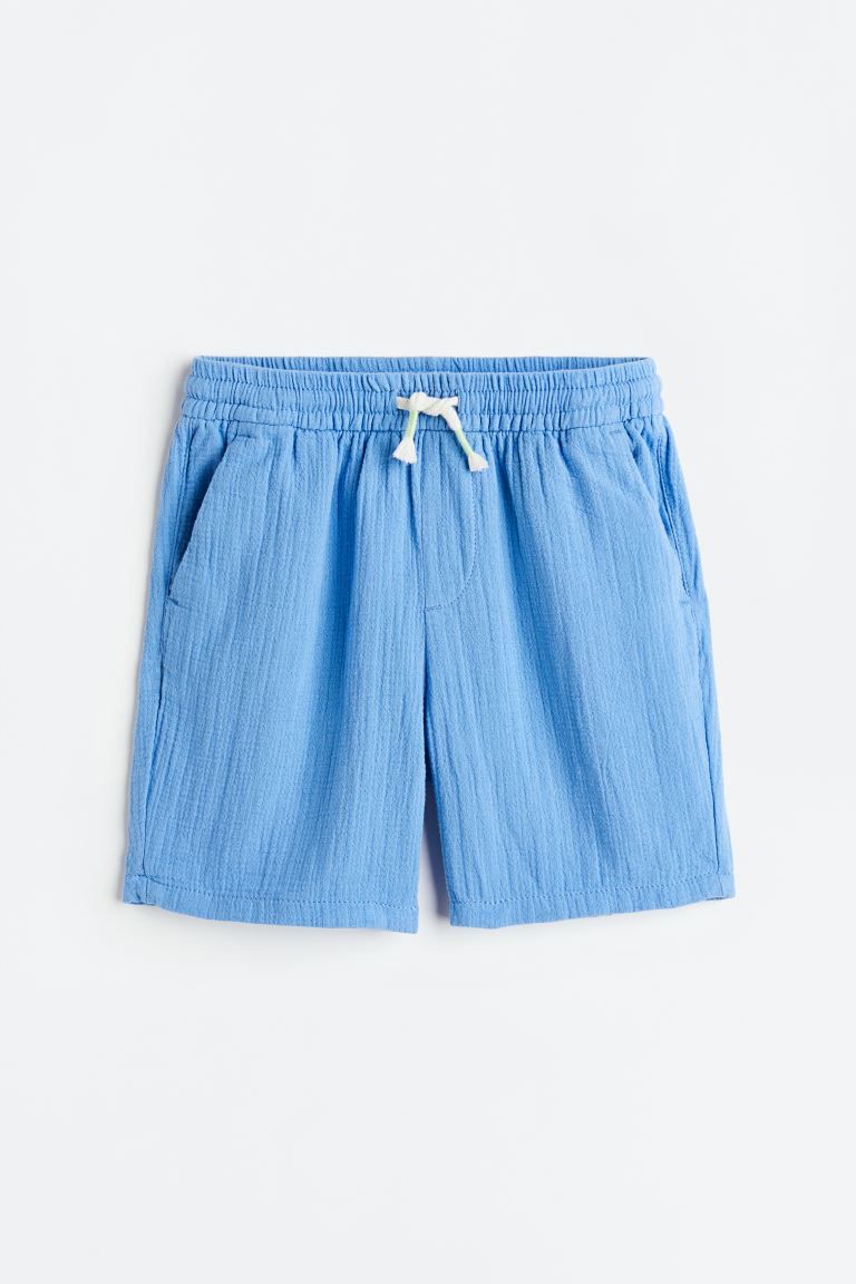 Crinkled Cotton Shorts | H&M (US + CA)