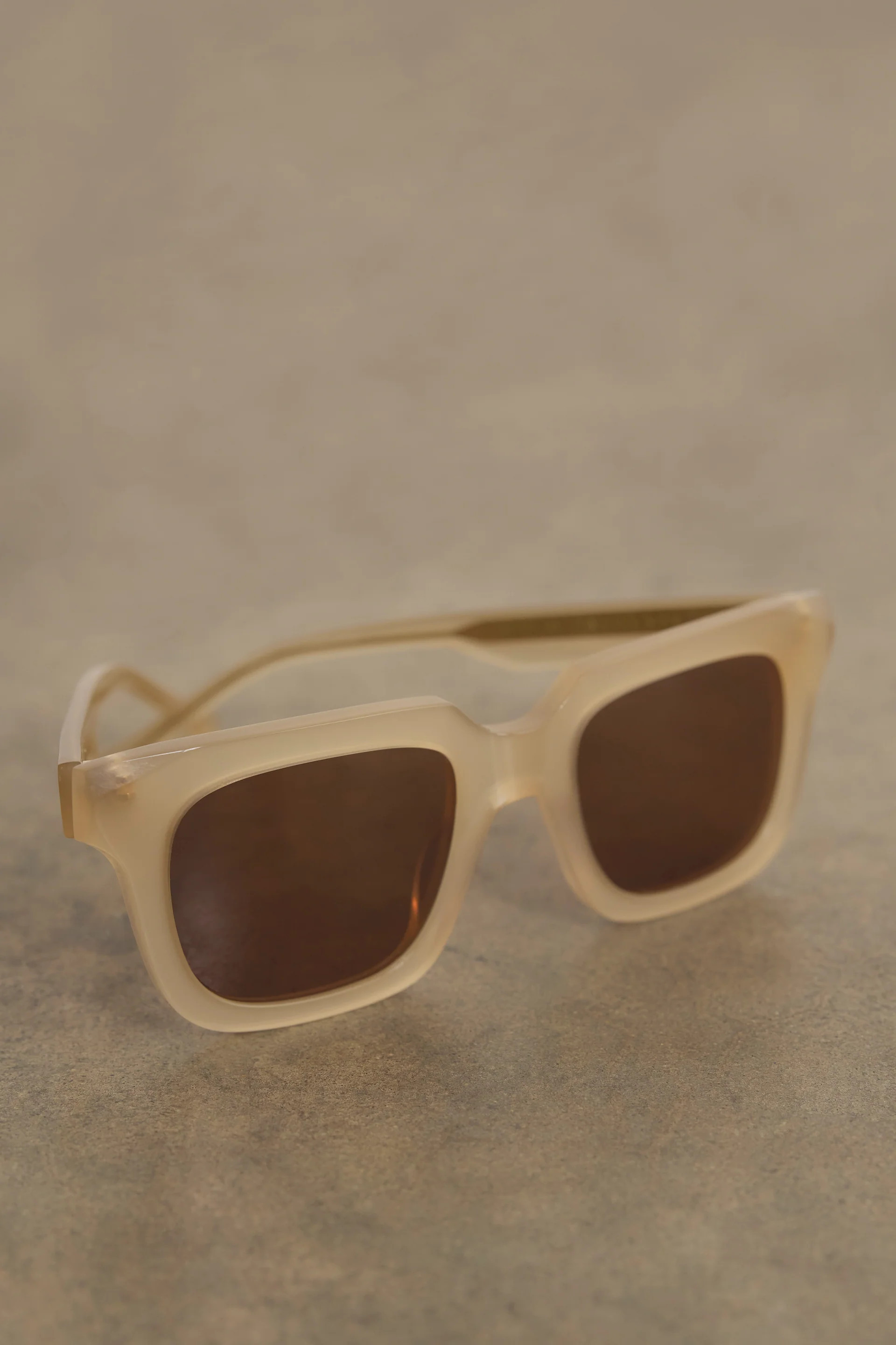 WYSE x FINLAY Tavistock Sunglasses - Nude | WYSE London