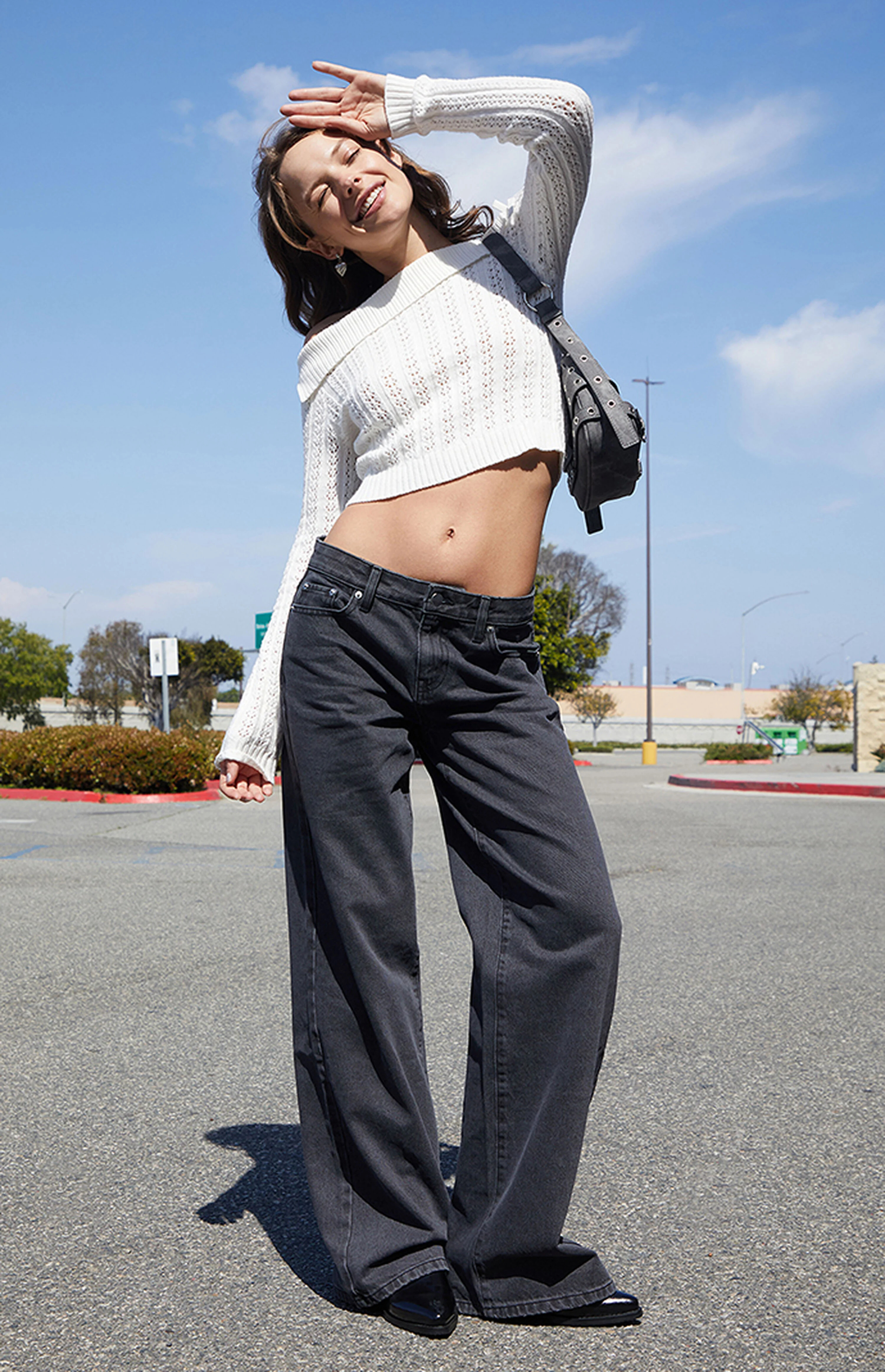 Pacsun Casey Low Rise Baggy Jeans Washed Black | PacSun