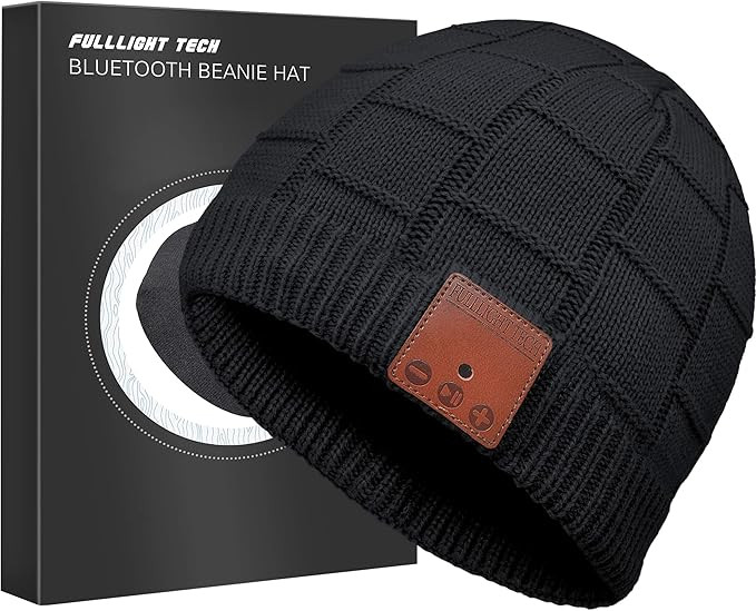 Upgraded Bluetooth Beanie Hat with Headphones Unique Tech Gifts | Amazon (US)