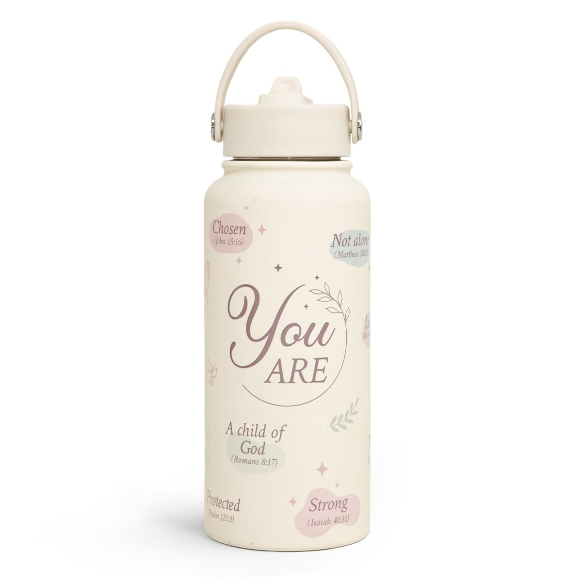 Christian Water Bottle 32oz Stainless Steel Insulated with Lid, Inspiration Gifts for Women, Reli... | Amazon (US)