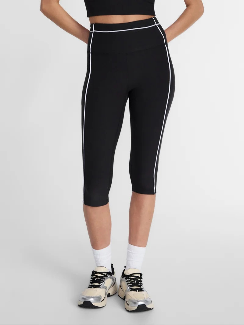 Athletic Works Women's and Women's Plus ButterCore Compression Capris, Sizes XS-4X | Walmart (US)
