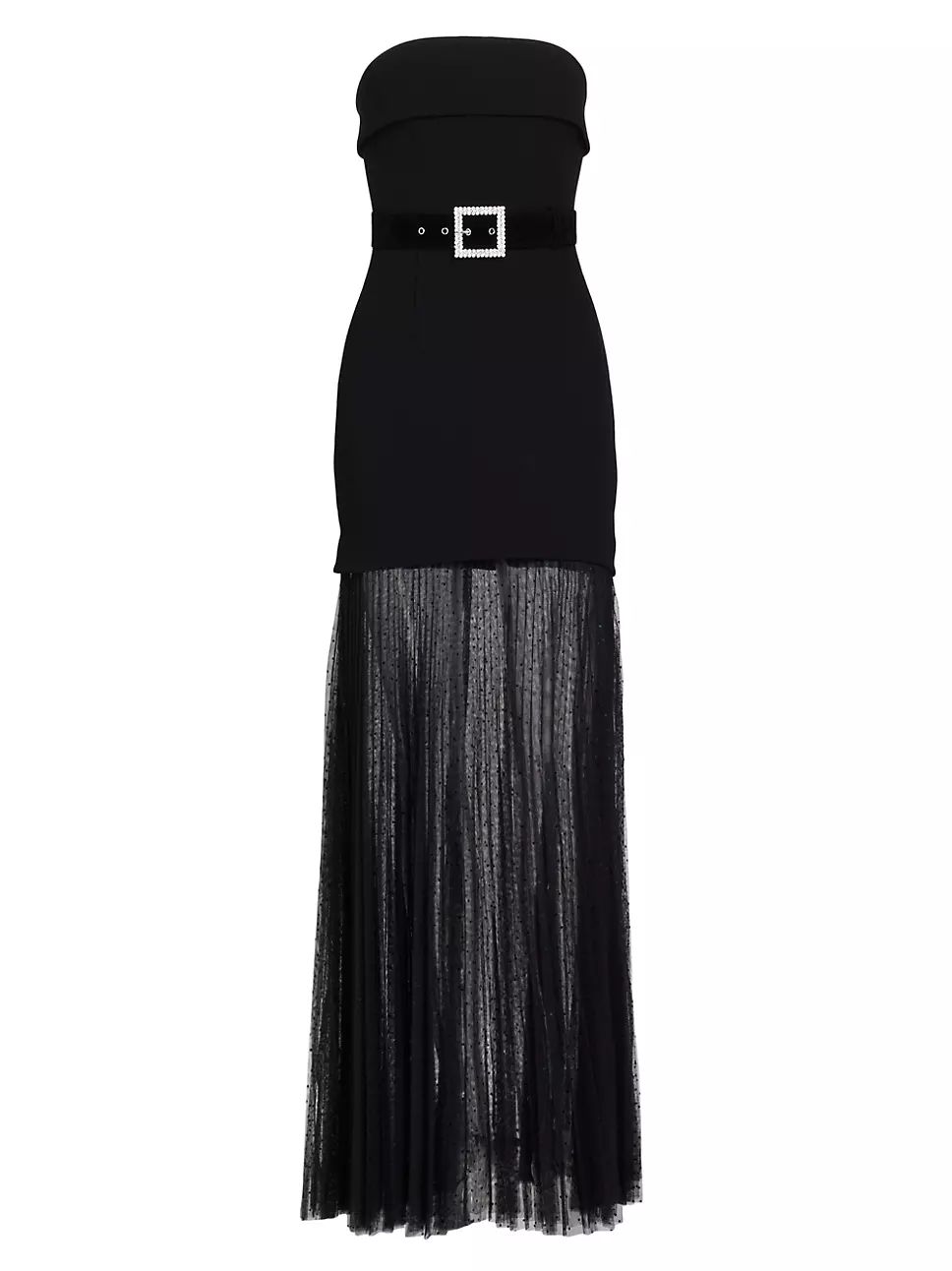 Rebecca Vallance Yvonne Belted Strapless Gown | Saks Fifth Avenue