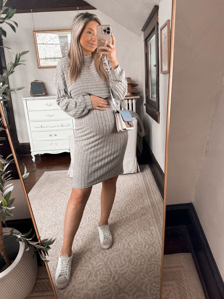 Bump friendly set outfit from temu, it’s only $12! Sized up one to a large and it’s perfect, so stretchy and soft  
Maternity outfit


#LTKstyletip #LTKbump