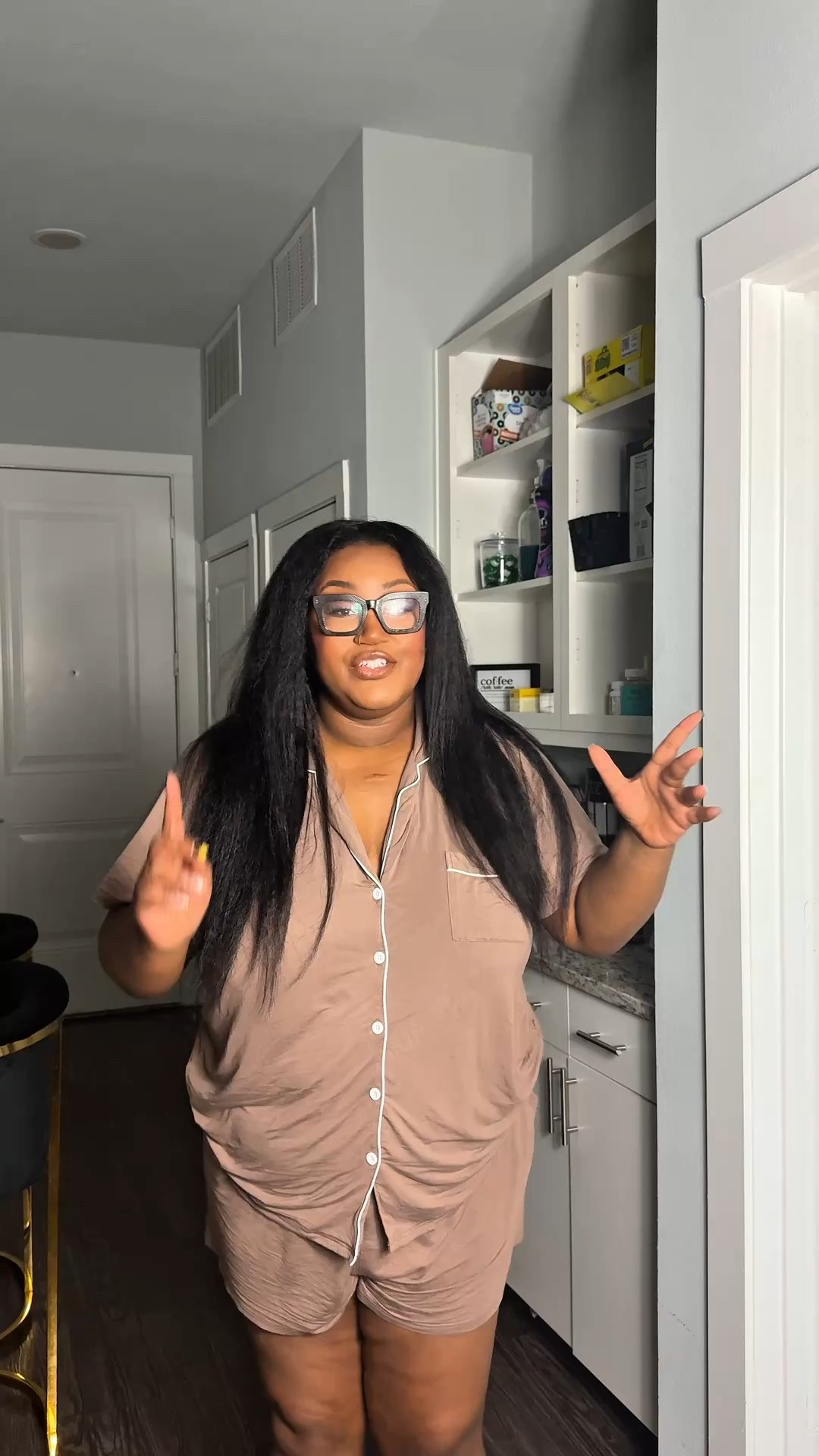 Looking back on this footage, I really wish I had worn a turtleneck or an undershirt that came up to my neck like she did in her video. Also, I would much prefer brown or black boots to the shoes that I had on, but tell me down below what you guys thought about this outfit. I think it’s cool that we can search for outfit formulas and utilize the clothes in our closet. #falloutfitideas #plussizefallfashion #outfitideas

#LTKStyleTip #LTKFindsUnder100 #LTKPlusSize