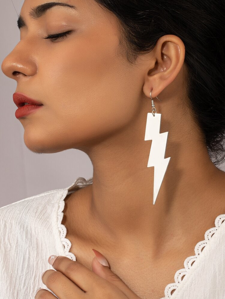 Lightning Drop Earrings | SHEIN