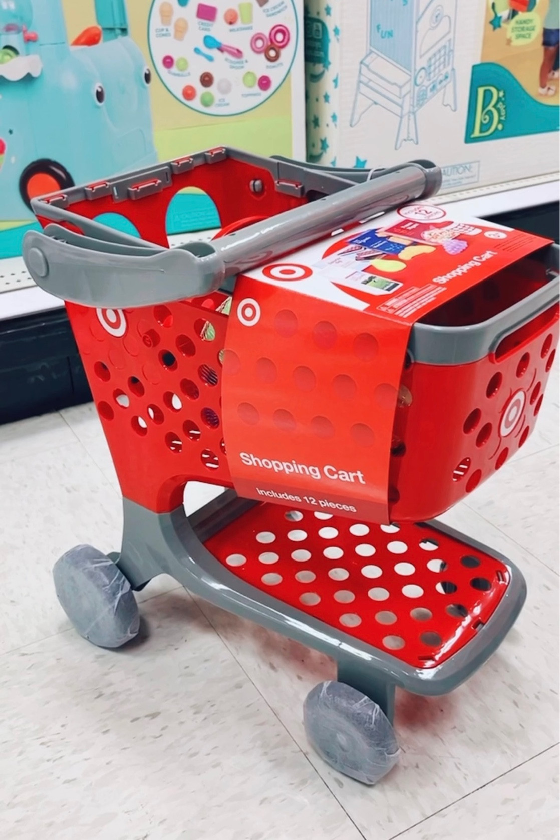 🛒 I finally found the Target Toy Shopping Cart in my area!! It’s seriously so much cuter in person, I wish I had a cool Target Toy Shopping Cart when I was a kid!! 

#LTKbaby #LTKkids #LTKfamily