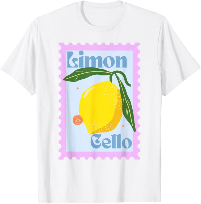 Limoncello Lemons Italian summer T-Shirt | Amazon (US)