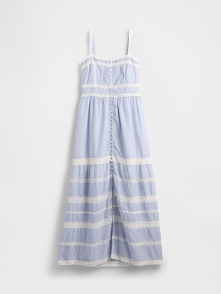 Lace-Trim Maxi Dress | Gap (US)