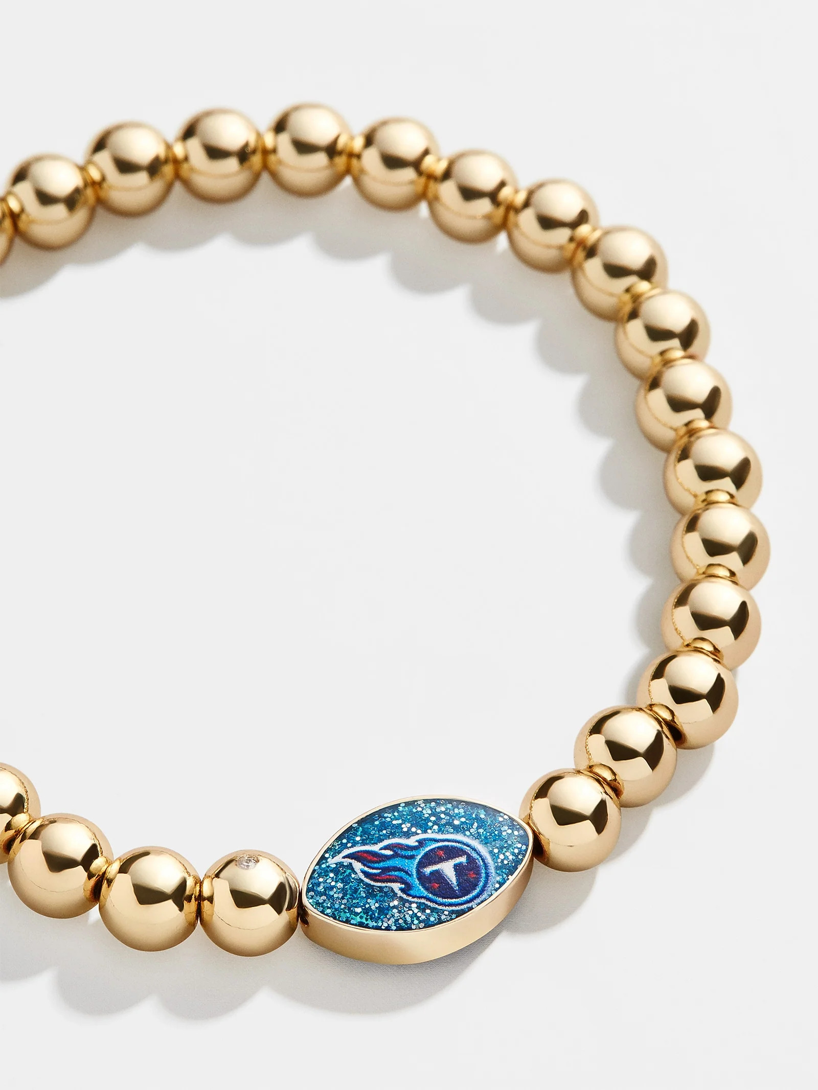 Tennessee Titans NFL Gold Pisa Bracelet | BaubleBar (US)