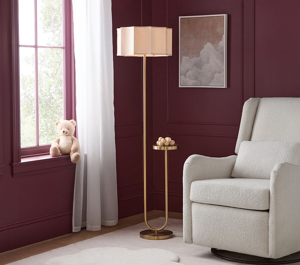 Sunny Linen Floor Lamp (60") | Pottery Barn Kids