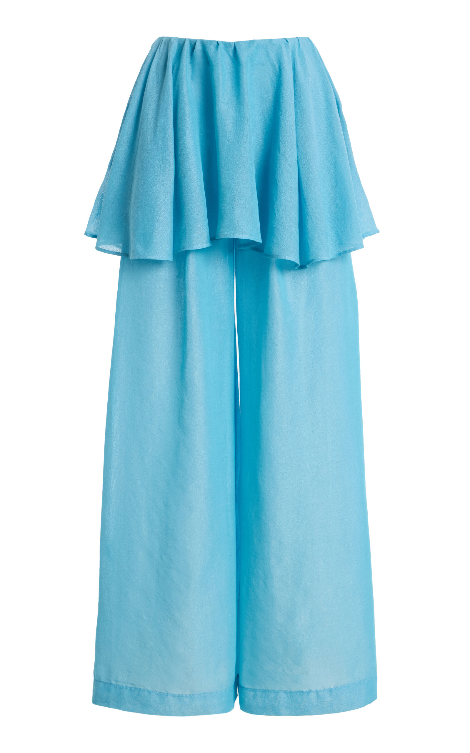 Exclusive La Isla The Cotton Peplum Pants | Moda Operandi (Global)