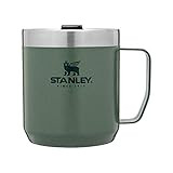 Stanley Legendary Camp Mug, 12oz, Stainless Steel Vacuum Insulated Coffee Mug with Drink-Thru Lid | Amazon (US)