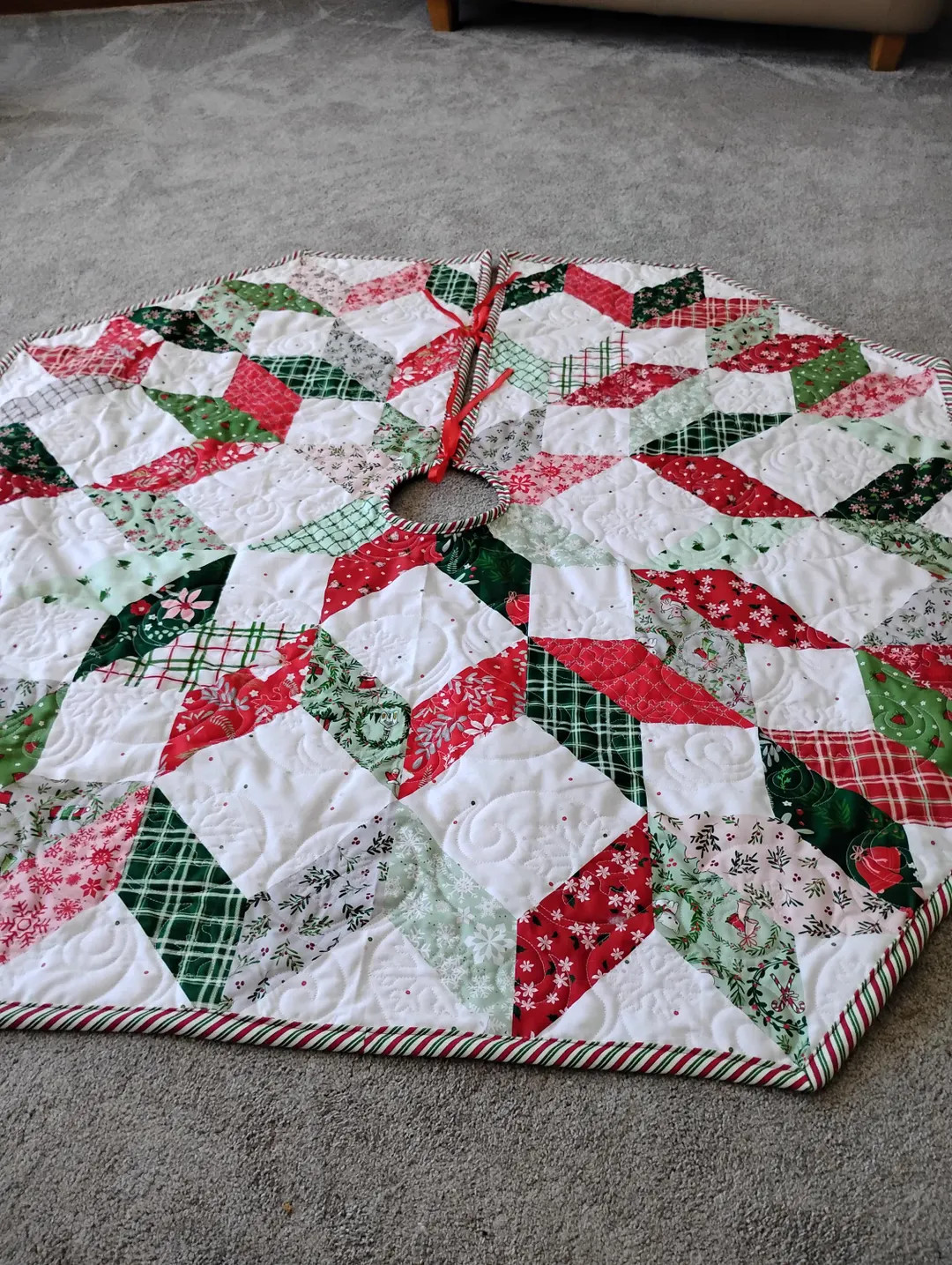 Christmas Tree Skirt - Etsy | Etsy (US)