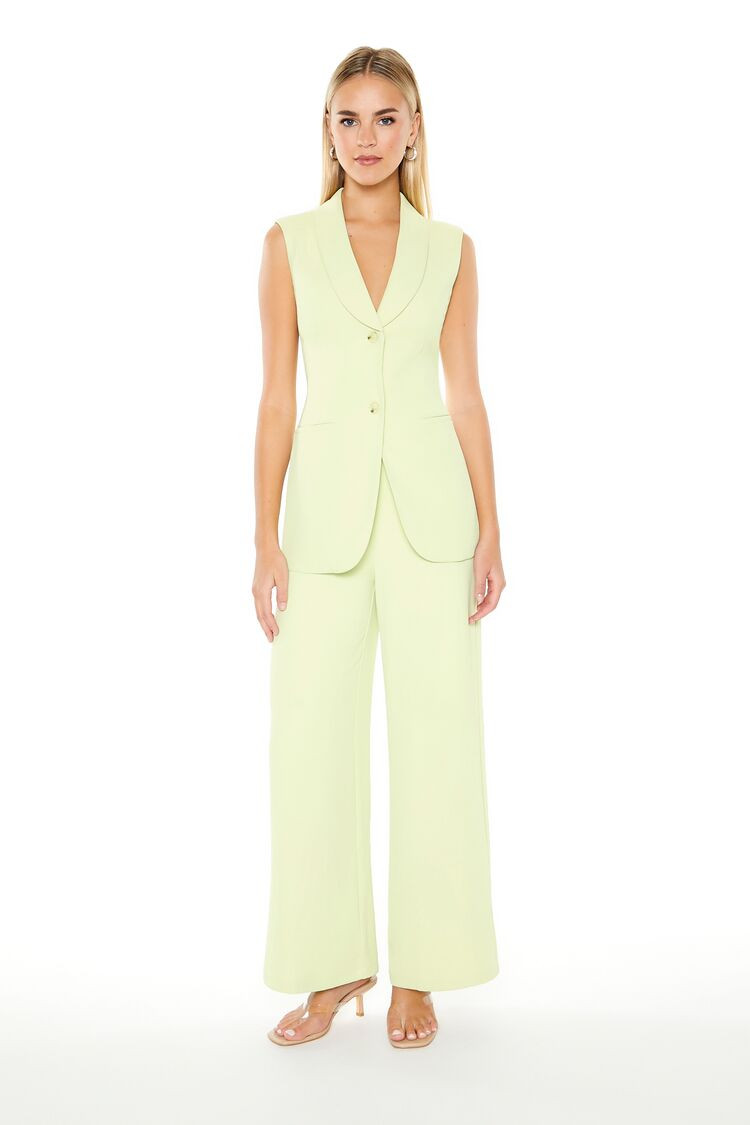 Longline Vest & Trouser Pants Set | Forever 21