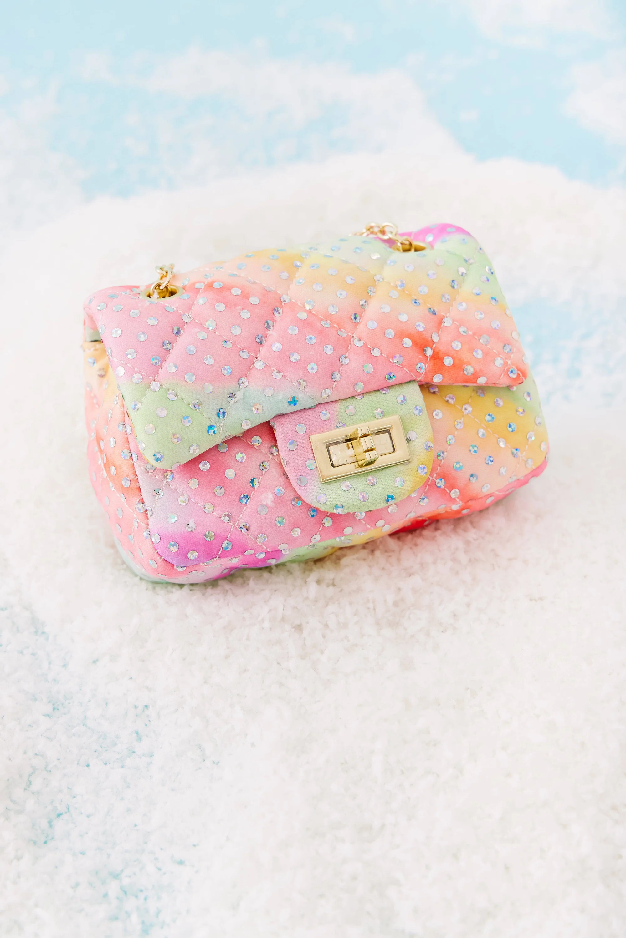 Watercolor Sparkle Coco Purse | Lola + The Boys