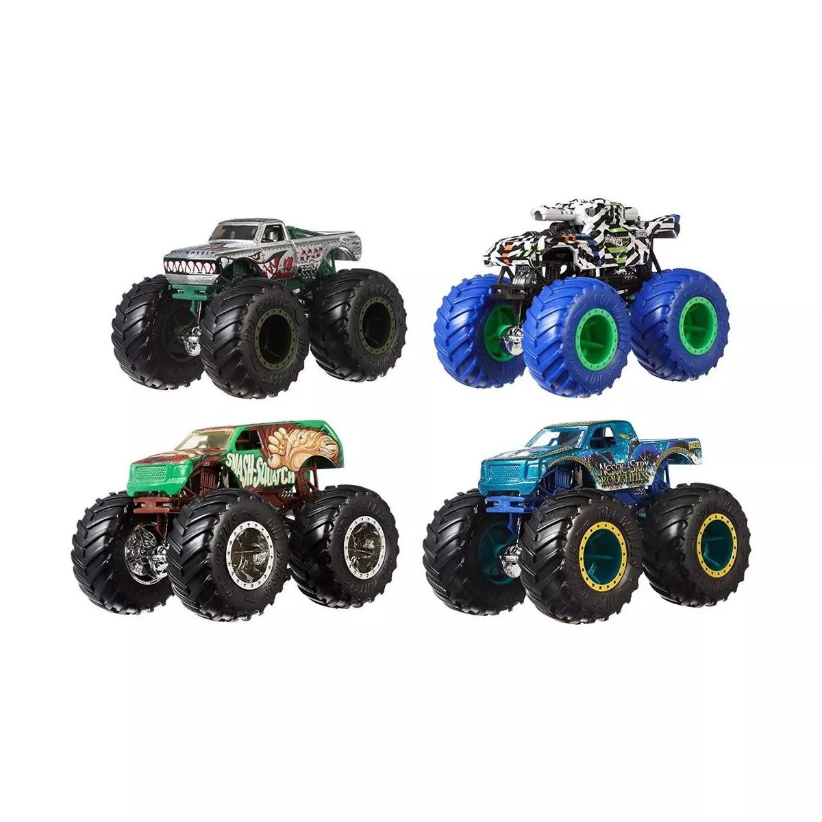 Monster Jam 1:64 Scale Monster Truck Diecast 9pk