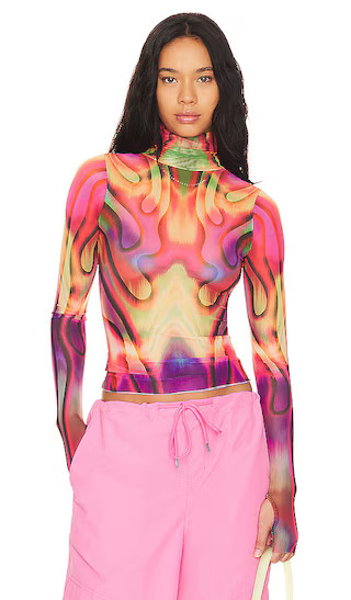 Zadie Top in Rouge Metaverse | Revolve Clothing (Global)