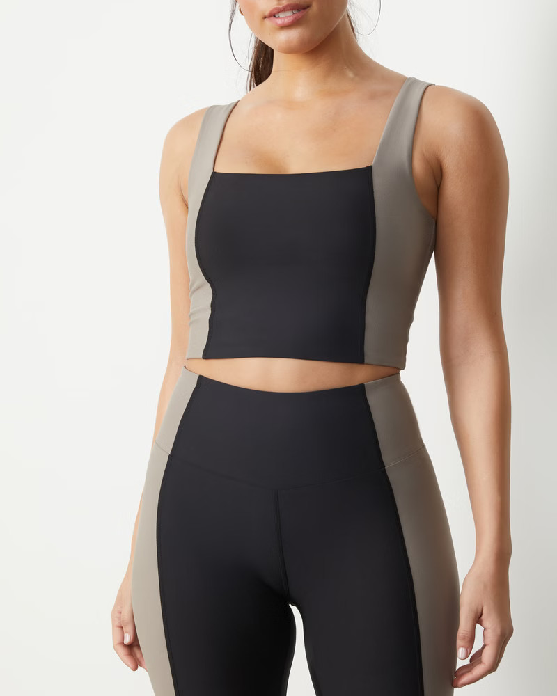 Women's YPB Squareneck Slim Tank | Women's Active | Abercrombie.com | Abercrombie & Fitch (US)