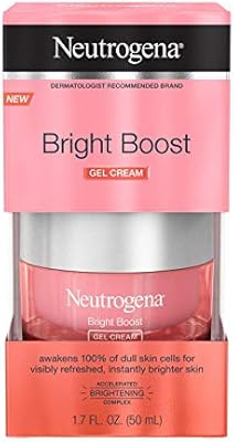 Neutrogena Bright Boost Brightening Gel Moisturizing Face Cream with Skin Resurfacing and Brighte... | Amazon (US)