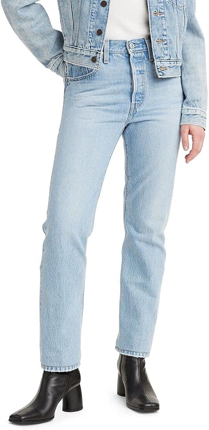 Levi's Women's Premium 501 Original Fit Jeans | Amazon (US)