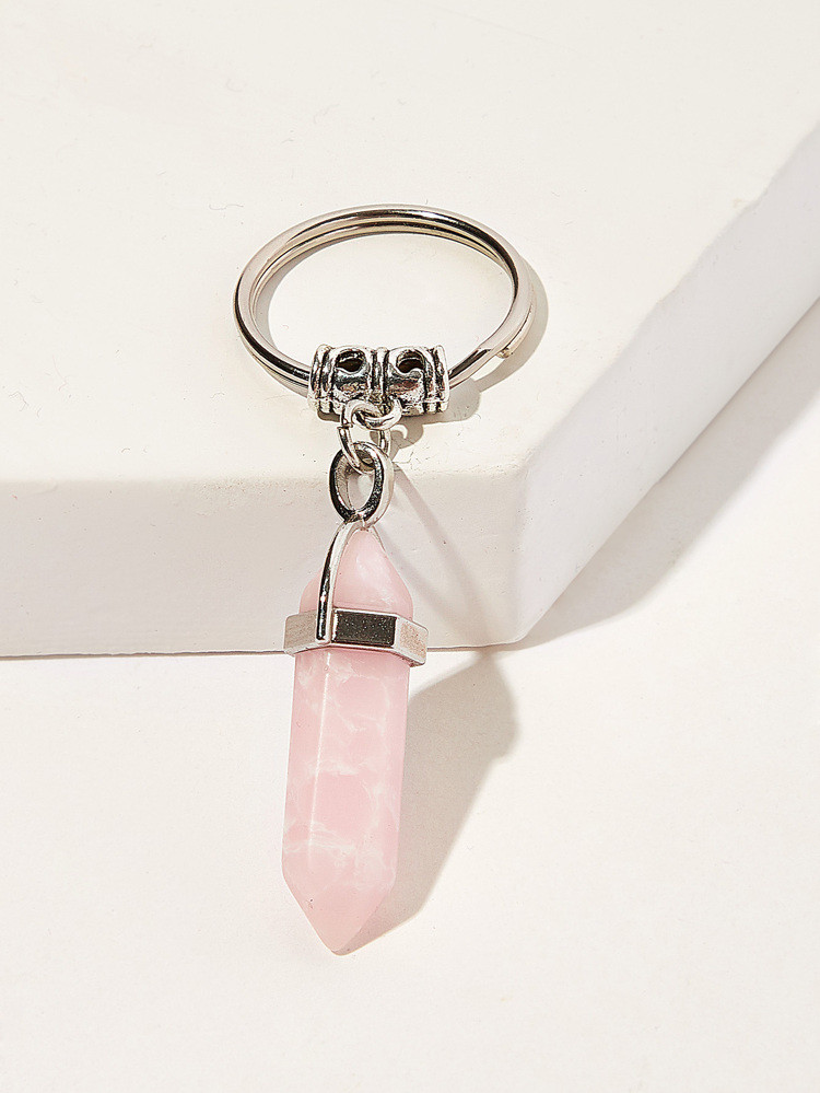 Crystalline Pendant Keychain | SHEIN