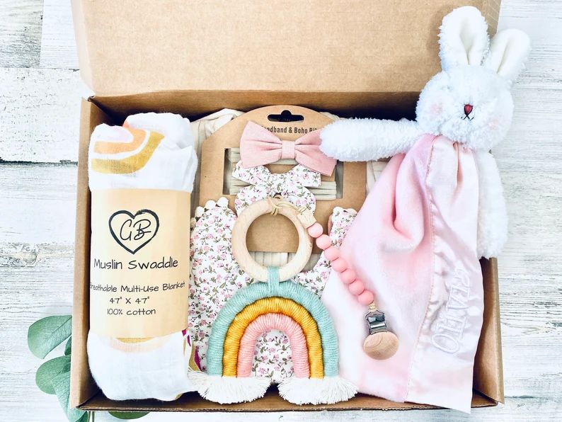 Baby Shower Gift Set Baby Girl Gift Baby Gift Baby Girl | Etsy | Etsy (US)